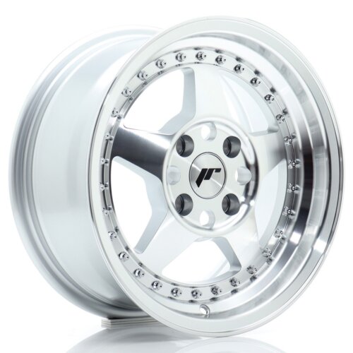 Japan Racing JR-6 wheel 15" 7J 4x100 ET35 Silver / polished