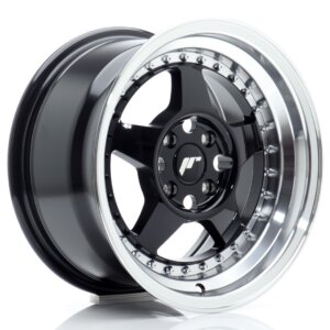 Felga Japan Racing JR-6 15" 8J 4x100 ET25 Crna sjajna