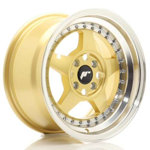 Japan Racing JR-6 wheel 15" 8J 4x100 ET25 Gold