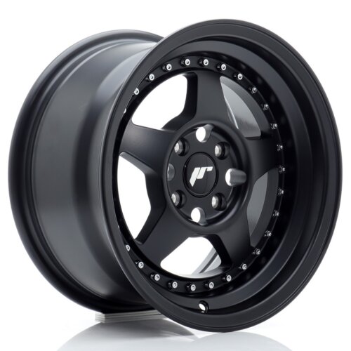 Felga Japan Racing JR-6 15" 8J 4x100 ET25 Crna mat / satin