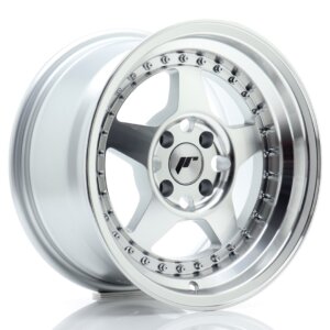 Felga Japan Racing JR-6 15" 8J 4x100 ET05 Srebrna / polirana