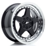 Japan Racing JR-6 wheel 16" 7J 4x100/4x108 ET25 Gloss black