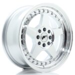Japan Racing JR-6 wheel 16" 7J 4x100/4x108 ET25 Silver / polished