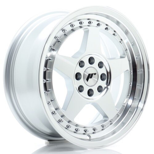 Japan Racing JR-6 wheel 16" 7J 4x100/4x108 ET25 Silver / polished