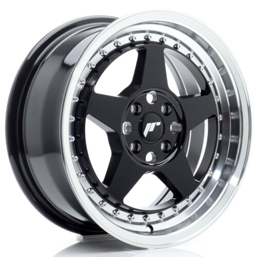 Felga Japan Racing JR-6 16" 7J 4x100 ET35 Crna sjajna