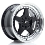 Japan Racing JR-6 wheel 16" 8J 4x100/4x108 ET25 Gloss black