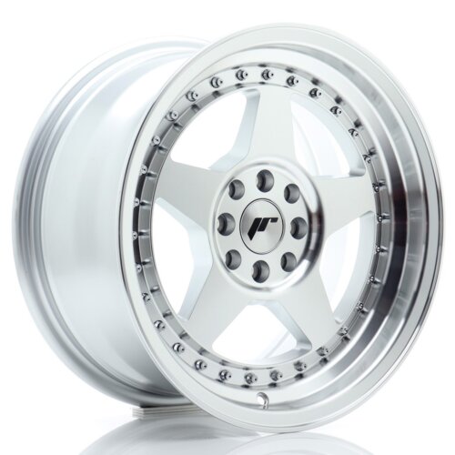 Japan Racing JR-6 wheel 16" 8J 4x100/4x108 ET25 Silver / polished