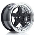 Felga Japan Racing JR-6 16" 9J 4x100/4x108 ET20 Crna sjajna