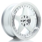 Japan Racing JR-6 wheel 17" 8J 5x114,3/5x120 ET35 Silver / polished
