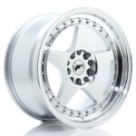 Japan Racing JR-6 wheel 17" 9J 5x114,3/5x120 ET25 Silver / polished