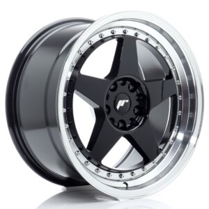 Felga Japan Racing JR-6 18" 9.5J 5x114,3/5x120 ET22 Crna sjajna