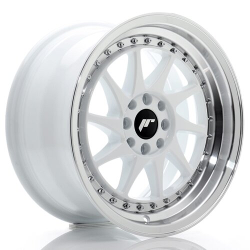 Japan Racing JR-26 wheel 16" 8J 4x100/4x108 ET25 White