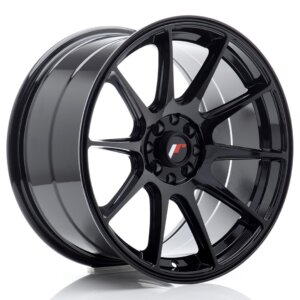 Felga Japan Racing JR-11 17" 9J 4x100/4x108 ET25 Crna sjajna