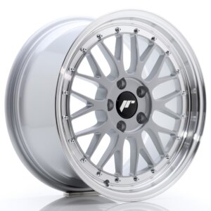 Japan Racing JR-23 wheel 17" 8J 5x100 ET35 Silver / polished