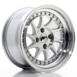 Japan Racing JR-26 wheel 15" 8J 4x100 ET05 Silver / polished