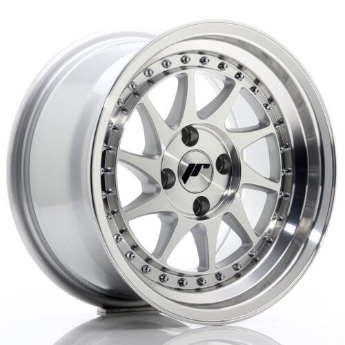 Japan Racing JR-26 wheel 15" 8J 4x100 ET05 Silver / polished