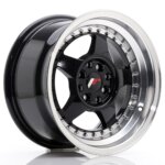 Felga Japan Racing JR-6 15" 8J 4x100/4x108 ET25 Crna sjajna