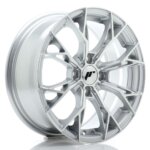 Felga Japan Racing JR-49 15" 6.5J 4x100 ET35 Srebrna / polirana
