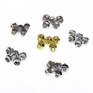 Set of 31Japan Racing rivets for JR-10 17-19" Chrome