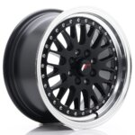 Japan Racing JR-10 wheel 15" 7J 4x108/4x100 ET30 Matt / satin black