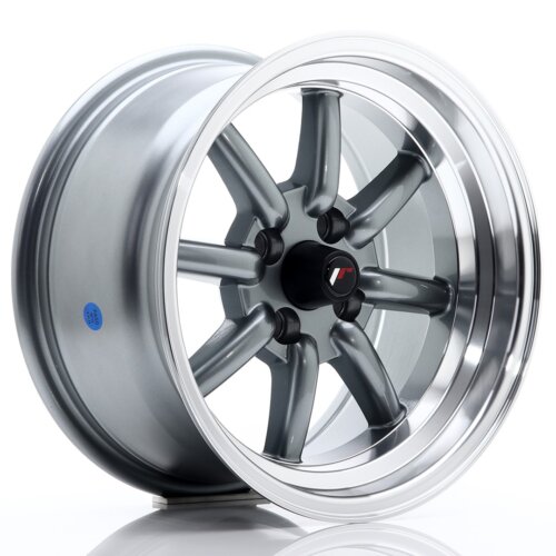 Japan Racing JR-19 wheel 15" 8J 4x100 ET0 Gunmetal