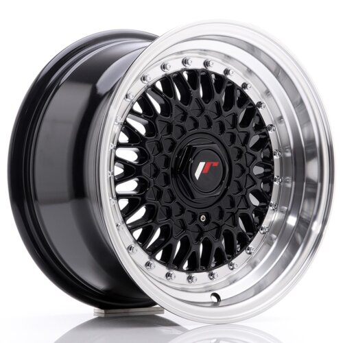 Japan Racing JR-9 wheel 15" 8J 4x100/4x108 ET20 Gloss black