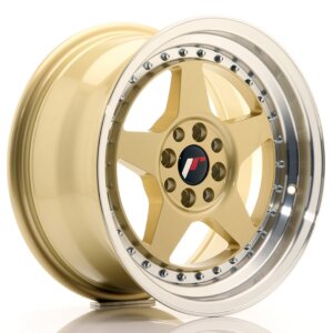 Japan Racing JR-6 wheel 16" 8J 4x100/4x114,3 ET30 Gold