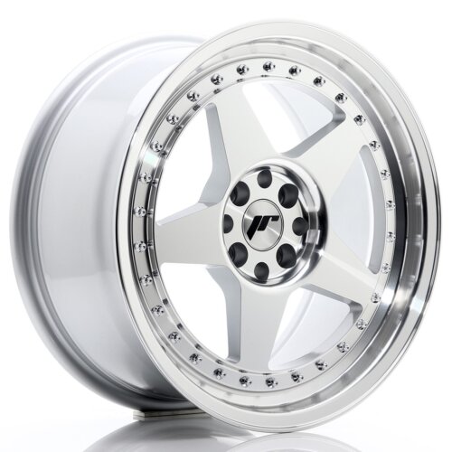 Japan Racing JR-6 wheel 17" 8J 4x100/4x114,3 ET35 Silver / polished