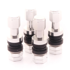 Aluminium Air Valves - Silver (set of 4)