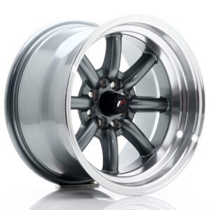 Felga Japan Racing JR-19 15" 9J 4x100/4x108 ET13 Gunmetal