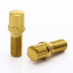 Gold JB1 Wheel Bolts M12x1.5 (Pack of 20)