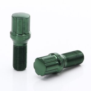 Green JB1 Wheel Bolts M12x1.5 (Pack of 20)