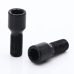 Black Extended Internal Drive Wheel Bolts M14x1.25 (33 mm - Pack of 10)