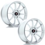 Japan Racing JR-11 wheel 18" 8.5J 5x120 ET37 Silver / polished