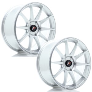 Felga Japan Racing JR-11 18" 8.5J 5x120 ET37 Srebrna / polirana