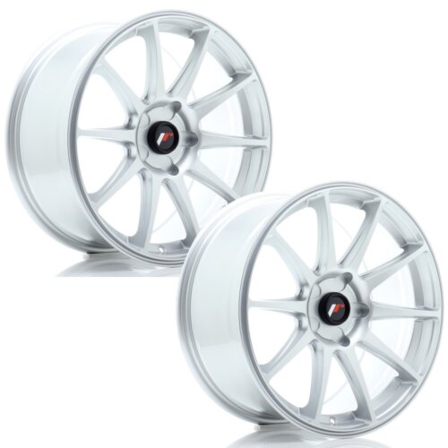 Japan Racing JR-11 wheel 18" 8.5J 5x120 ET37 Silver / polished