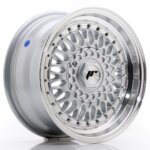 Japan Racing JR-9 wheel 15" 7J 4x100/4x108 ET20 Silver / polished