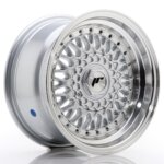 Felga Japan Racing JR-9 15" 8J 4x100/4x108 ET20 Srebrna / polirana