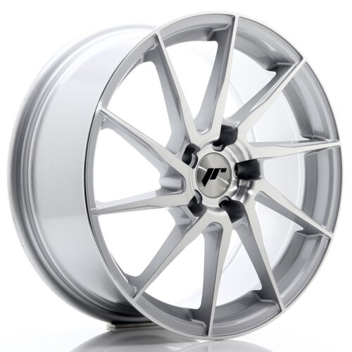 Japan Racing JR-36 wheel 18" 8J 5x120 ET35 Silver / polished