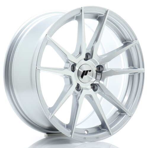 Felga Japan Racing JR-21 17" 8J 5x112 ET0 Srebrna / polirana