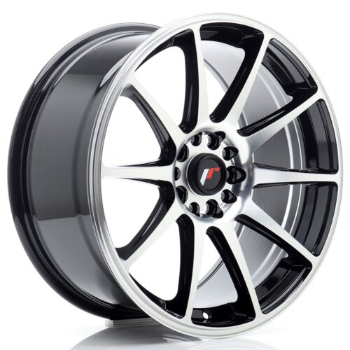 Japan Racing JR-11 wheel 18" 8.5J 5x100/5x108 ET0 Gloss black