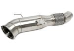TC downpipe without catalytic converter, with flex pipe – for BMW M340i (G20/G21, 2024–) and M440i (G22, 2025–) mild hybrid xDrive