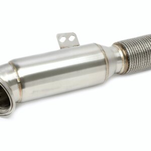 TC downpipe without catalytic converter, for models with GPF – for BMW B58 Gen2 (M240i G42, M340i G20, 540i G30, Z4 M40i G29, 840i) and Toyota Supra A91