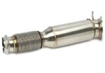 TC downpipe without catalytic converter, for models with GPF – for BMW B58 Gen2 (M240i G42, M340i G20, 540i G30, Z4 M40i G29, 840i) and Toyota Supra A91