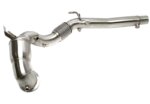 TC downpipe with 200-cell sports catalytic converter and flex pipe – for VAG 2.0 TSI EA888 Gen4 (Golf VIII GTI/R, S3 8Y, Cupra Leon/Formentor, Octavia RS NX)