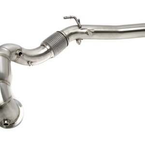TC downpipe with 200-cell sports catalytic converter and flex pipe – for VAG 2.0 TSI EA888 Gen4 (Golf VIII GTI/R, S3 8Y, Cupra Leon/Formentor, Octavia RS NX)