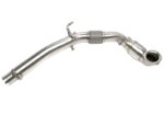 TC downpipe with 200-cell sports catalytic converter and flex pipe – for VAG 2.0 TSI EA888 Gen4 (Golf VIII GTI/R, S3 8Y, Cupra Leon/Formentor, Octavia RS NX)