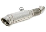 TC downpipe with sports catalytic converter and heat shield, for models with GPF – for BMW X3/X4 M40i, X5/X6 40i, X7 40i B58 (G01/G02/G05/G06/G07, 2017–)