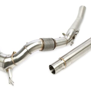 TC downpipe with sports catalytic converter, with OPF – for VAG 2.0 TSI EA888 Gen4 quattro/4Motion (Golf VIII R, S3 8Y, Cupra Leon/Formentor 4Drive, Tiguan R)