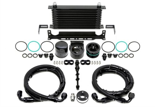 TC oil cooler kit, 9-row – for VAG 1.8/2.0 TFSI EA888 Gen3 (A3/S3 8V, TT, Golf VII GTI/R, Leon Cupra, Octavia RS, Formentor)